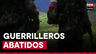 Una decena de guerrilleros muertos en enfrentamientos con el Ejército en Colombia [upl. by Artamas]