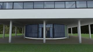 Realtime Walkthrough Villa Savoye [upl. by Tiebold]