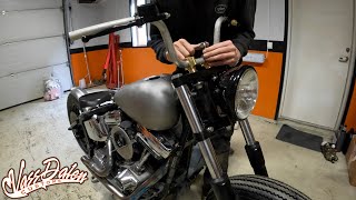 HarleyDavidson Softail Bobber build part 2 [upl. by Ybrad975]