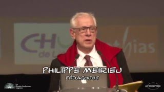 Philippe MEIRIEU  Que peut léducation [upl. by Amsirac479]