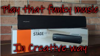 Creative Stage Air V2  Play that funky music [upl. by Netsyrc540]