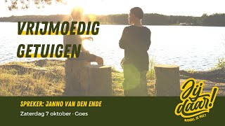 LIVE  Goes  Vrijmoedig getuigen  Janno van den Ende  7 oktober 2023 [upl. by Hgielac634]