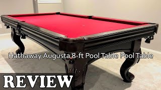 Hathaway August 8ft Pool Table Pool Table Review [upl. by Imar963]