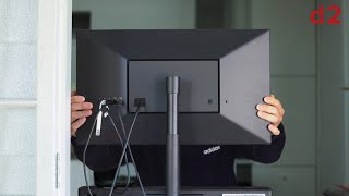 LG UltraFine 4K Display Review and Impressions  with M1 MacBook Pro [upl. by Rabbaj908]