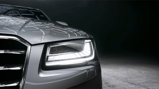 Audi A8 Matrix LED Headlights [upl. by Aitnahs]