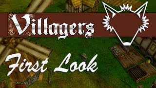 Villagers  A Brand New Medieval Town Simulation Lets Get Building  Gameplay Lets Play  Part 1 [upl. by Phelps]