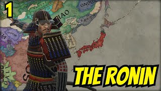 Playing as A Samurai in CK3  CK3 Asia Expansion  The Rōnin [upl. by Ehsiom]