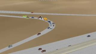 Ramp Metering Traffic Simulation [upl. by Elsbeth]