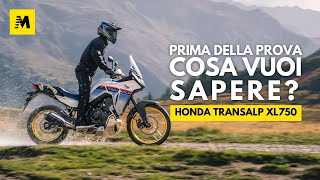 Nuova Honda Transalp XL750 prima della prova cosa vorreste sapere [upl. by Asilrak]