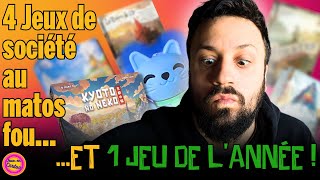 Jai testé 5 nouveaux jeux de société et voici mon VERDICT  Jeux en Carton [upl. by Auerbach]