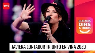 Javiera Contador tras triunfó en Viña 2020 quotLogré disfrutarlo y eso me pone felizquot  BDAT [upl. by Anaya]