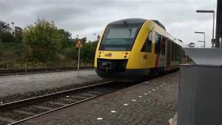 Fahrt mit der HLB RB90 3LänderBahn Limburg Lahn  Westerburg 4K [upl. by Sergeant]