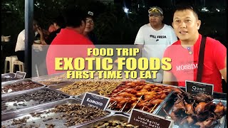 FIRST TIME KUMAIN NG MGA EXOTIC FOODS  FOOD TRIP SA MALOLOS BULACAN PALAKA QUEEN [upl. by Acey]