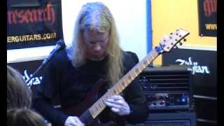 Jeff Loomis Euroguitar Clinic  Enemies of Reality [upl. by Krucik24]