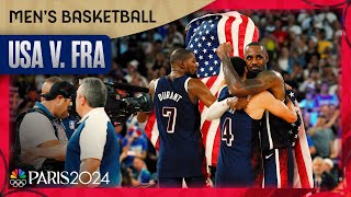 Team USA WINS GOLD over France as Steph Curry explodes to seal it  Paris Olympics  NBC Sports [upl. by Erminia]