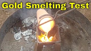 Gold Smelting Test Determining the Best Gold Recovery Flux [upl. by Zadoc]