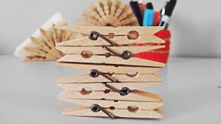 3 Clothespin Crafts 3 Easy DIY Project You Can Make [upl. by Leonard]