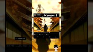 Jujutsu kaisen season 3 jjk edit shorts [upl. by Neersan]