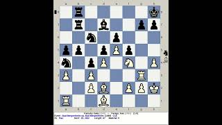 Kamsky Gata vs Farago Ivan  Bad Mergentheim Chess Open 1989 Germany [upl. by Ytineres]