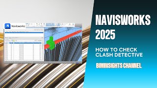 How to check Clash Detective in Navisworks 2025 [upl. by Eelirrem]