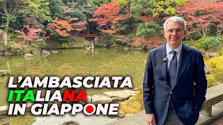 TRA GIAPPONE ED ITALIA LAMBASCIATA ITALIANA IN GIAPPONE a TOKYO [upl. by Akierdna]