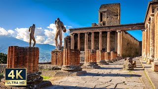 DISCOVER Pompeii Italy 4K Walking Tour 2024 [upl. by Giannini]