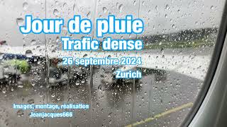 Jour de pluie  Trafic dense  Zurich [upl. by Akemot]