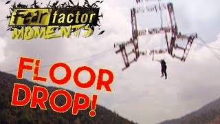 Fear Factor Moments  Floor Drop [upl. by Nnaacissej]