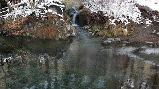 Hot Springs In The Jemez Mountains Of New Mexico [upl. by Nyrem618]