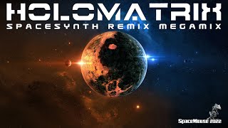 Holomatrix  Spacesynth Remix Megamix SpaceMouse 2022 [upl. by Sifan]