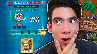 GANO SIN PERDER NI UNA PARTIDA EL DESAFIO ELIMINADO DE CLASH ROYALE  TheDonato [upl. by Loise384]