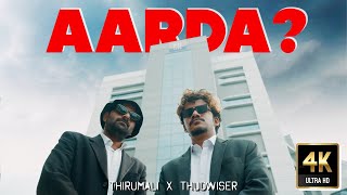 AARDA  ThirumaLi x Thudwiser Music Video [upl. by Frey]