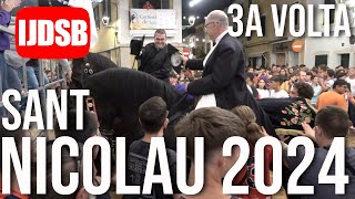 3a volta Jaleo 🔴 Dissabte de Sant Nicolau 2024 ♥️ Es Mercadal  El Toro 🐴 Festes de Menorca [upl. by Peery]