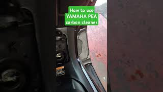 Yamaha PEA carbon Cleaner  Yamaha Nmax v2 [upl. by Cherilynn]