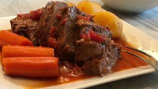 Beef in beer slow cooker [upl. by Renba]