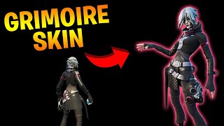 FREE BUILD COM A SKIN GRIMÓRIO I FORTNITE [upl. by Raynata]