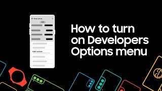 How to turn on Developer Options menu on your Galaxy Smartphone [upl. by Hulton987]