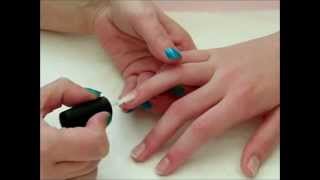 Gellux Gel Polish  French Manicure Tutorial [upl. by Eartnoed]