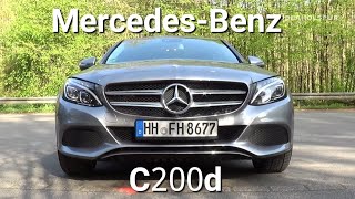 2016 Mercedes Benz C200d W205 ExteriorInterior Walkaround [upl. by Audra]