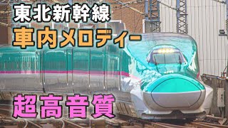 【超高音質】東北新幹線 車内チャイム  TR11【MIDI再現】 [upl. by Denten]