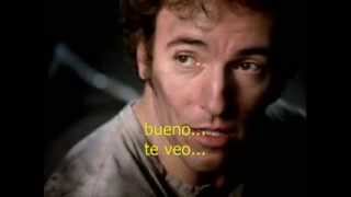 Bruce Springsteen Im on fire subtitulada en español completa [upl. by Klarrisa]