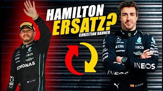 HamiltonErsatz bei Mercedes Christian Danner „Alonso kommt sofort“ [upl. by Einnek]