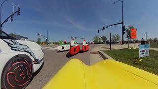 5 velomobiles went on the Minneapolis loop the fast version [upl. by Sletten514]