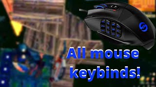 Fortnite  12 Button MMO Mouse Keybinds  Easy Building [upl. by Eoin]