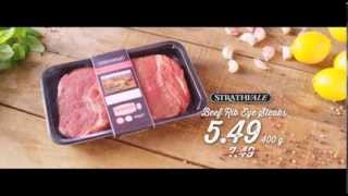 Choose Family Favourites  Strathvale Beef Rib Eye Steaks [upl. by Nahallac378]