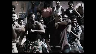 aluma doluma rowdy song Ajith mass status in treating video with kaaligraphy youtube channel [upl. by Inajar]