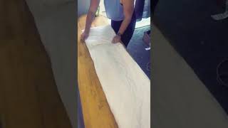 How to fold a mattress protectors [upl. by Schilit]