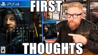 DEATH STRANDING First Thoughts  Happy Console Gamer [upl. by Airekahs]