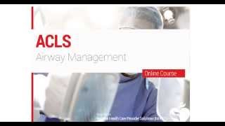 ACLS  Airway Management [upl. by Elem]