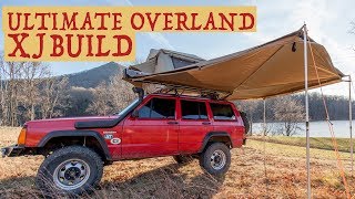 The Ultimate Overland Jeep Cherokee XJ Build  Walkaround of features [upl. by Osy646]